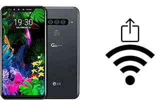 How to generate a QR code with the Wi-Fi password on a LG G8s ThinQ