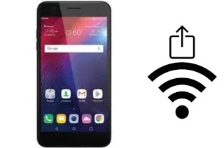 How to generate a QR code with the Wi-Fi password on a LG Harmony 2