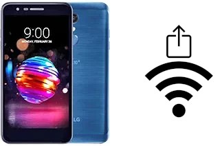 How to generate a QR code with the Wi-Fi password on a LG K10 (2018)