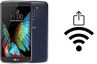 How to generate a QR code with the Wi-Fi password on a LG K10