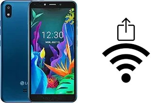 How to generate a QR code with the Wi-Fi password on a LG K20 (2019)