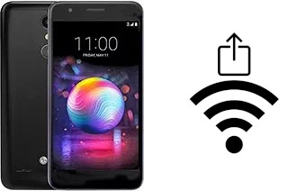 How to generate a QR code with the Wi-Fi password on a LG K30