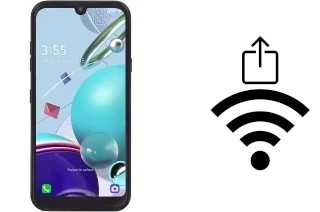 How to generate a Wi-Fi QR code on an LG K31 Rebel