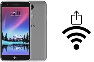 How to generate a QR code with the Wi-Fi password on a LG K4 (2017)