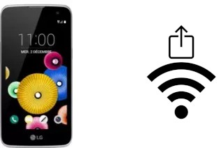 How to generate a QR code with the Wi-Fi password on a LG K4 LTE