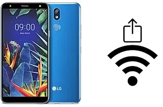 How to generate a QR code with the Wi-Fi password on a LG K40