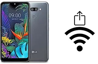 How to generate a QR code with the Wi-Fi password on a LG K50