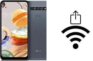 How to generate a QR code with the Wi-Fi password on a LG K61