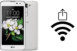 How to generate a QR code with the Wi-Fi password on a LG K7