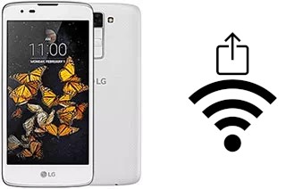 How to generate a QR code with the Wi-Fi password on a LG K8