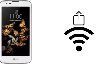 How to generate a QR code with the Wi-Fi password on a LG K8 4G