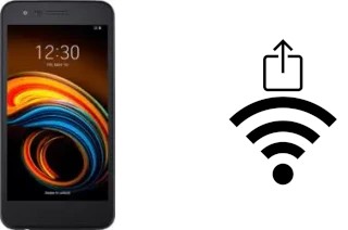 How to generate a QR code with the Wi-Fi password on a LG K8S