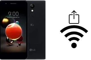 How to generate a QR code with the Wi-Fi password on a LG K9