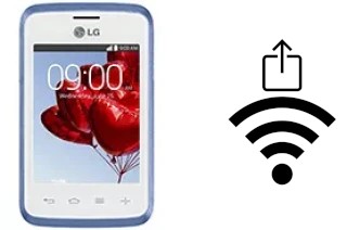 How to generate a QR code with the Wi-Fi password on a LG L20