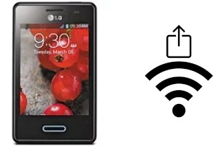 How to generate a Wi-Fi QR code on an LG Optimus L3 II E430