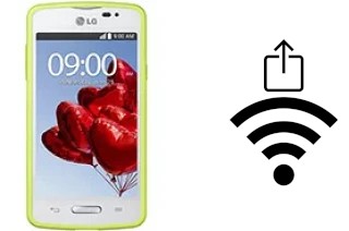 How to generate a QR code with the Wi-Fi password on a LG L50