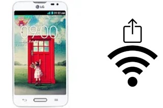 How to generate a QR code with the Wi-Fi password on a LG L70 D320N