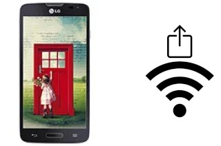 How to generate a QR code with the Wi-Fi password on a LG L90