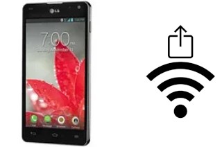 How to generate a QR code with the Wi-Fi password on a LG Optimus G LS970