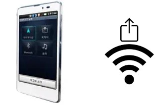 How to generate a Wi-Fi QR code on an LG Optimus LTE Tag