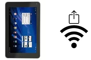 How to generate a QR code with the Wi-Fi password on a LG Optimus Pad V900