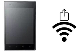 How to generate a QR code with the Wi-Fi password on a LG Optimus Vu