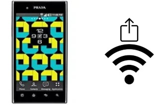 How to generate a QR code with the Wi-Fi password on a LG Prada 3.0