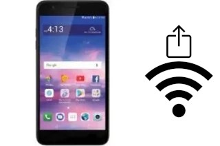 How to generate a QR code with the Wi-Fi password on a LG Premier Pro LTE