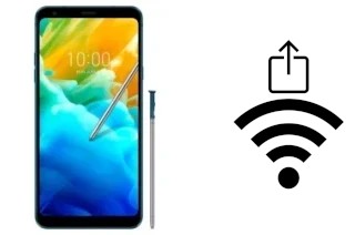 How to generate a QR code with the Wi-Fi password on a LG Q Stylus Alpha