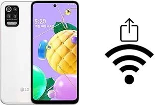 How to generate a Wi-Fi QR code on an LG Q52