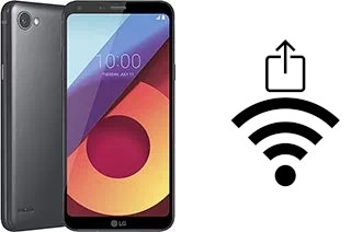 How to generate a QR code with the Wi-Fi password on a LG Q6