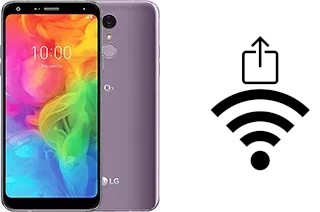 How to generate a Wi-Fi QR code on an LG Q7