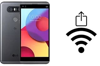 How to generate a QR code with the Wi-Fi password on a LG Q8 (2017)