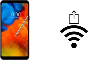 How to generate a QR code with the Wi-Fi password on a LG Q8 (2018)