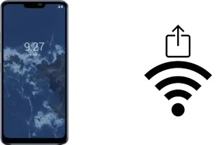 How to generate a QR code with the Wi-Fi password on a LG Q9 One