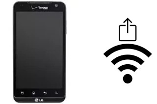 How to generate a QR code with the Wi-Fi password on a LG Revolution