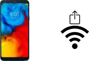 How to generate a QR code with the Wi-Fi password on a LG Stylo 4 Plus