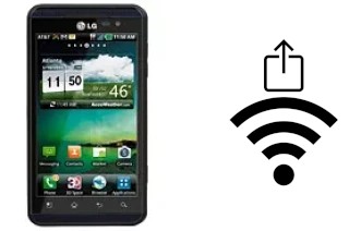 How to generate a QR code with the Wi-Fi password on a LG Thrill 4G