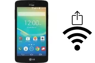 How to generate a QR code with the Wi-Fi password on a LG Transpyre