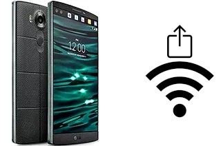 How to generate a QR code with the Wi-Fi password on a LG V10