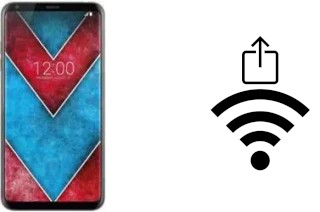 How to generate a QR code with the Wi-Fi password on a LG V30+