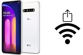 How to generate a Wi-Fi QR code on an LG V60 ThinQ 5G