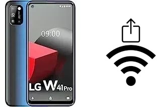 How to generate a Wi-Fi QR code on an LG W41