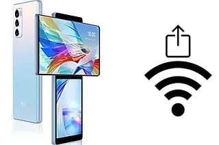 How to generate a Wi-Fi QR code on an LG Wing 5G