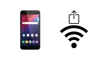 How to generate a QR code with the Wi-Fi password on a LG Xpression Plus