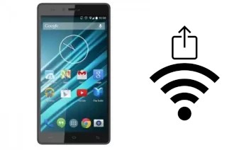 How to generate a QR code with the Wi-Fi password on a Logicom L-Ement 550