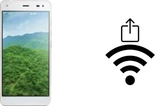 How to generate a QR code with the Wi-Fi password on a Lyf Earth 1