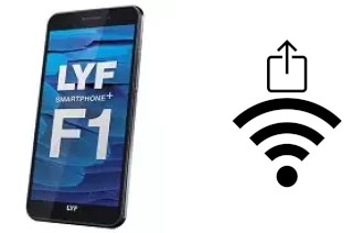 How to generate a QR code with the Wi-Fi password on a Lyf F1