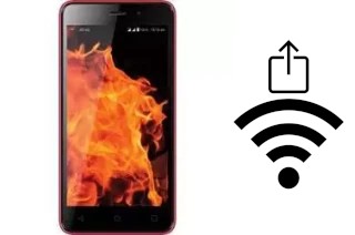 How to generate a QR code with the Wi-Fi password on a Lyf Flame 1