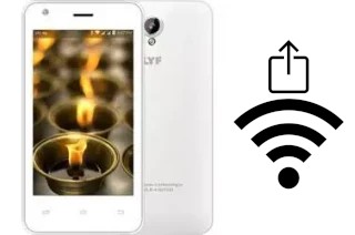 How to generate a QR code with the Wi-Fi password on a Lyf Flame 2